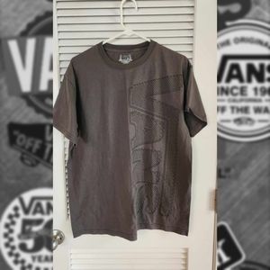 Vans gray Mens casual Large  T-shirt